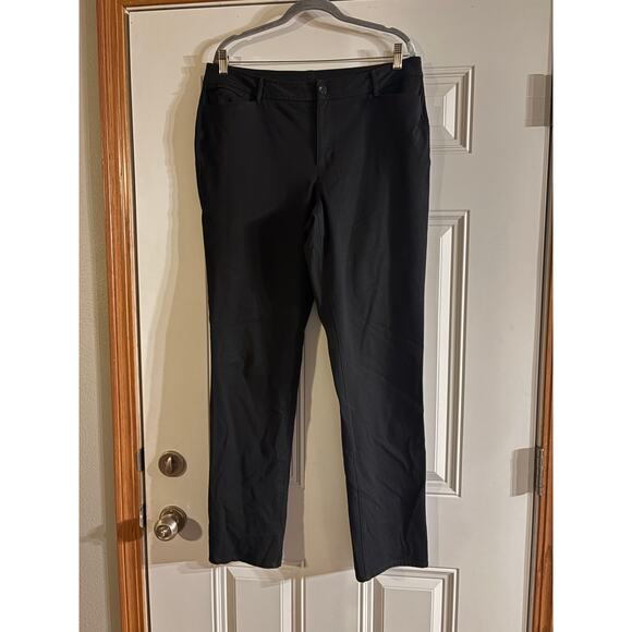 Women’s black Eddie Bauer pants size 14, tall - Picture 1 of 4